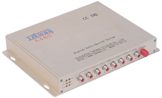 8路音频光端机-TW-DA8000