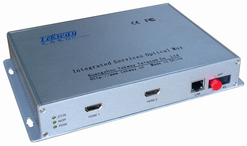 2路HDMI/DVI/VGA多业务光端机-GD8-12S