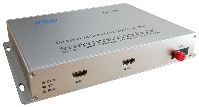 1路双向HDMI/DVI多业务光端机-GD8-12S